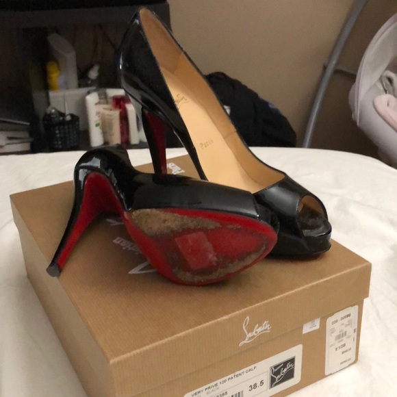 Christian Louboutin Very Prive 120 Patent Calf - Picture 2 of 3